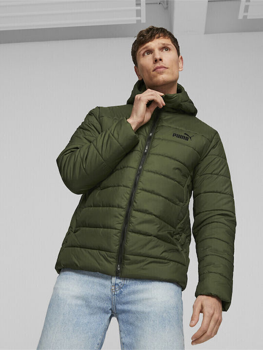 PUMA Χειμωνιάτικο Μπουφάν Puffer Χακί