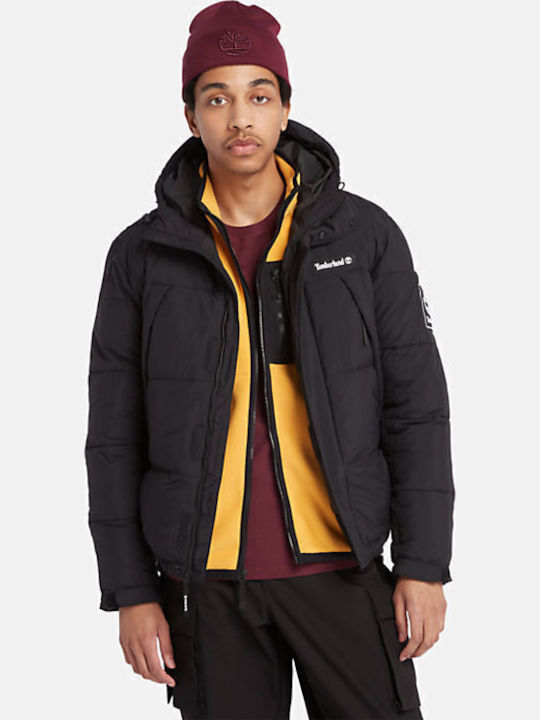 Timberland Winter Jacke Puffer Schwarz