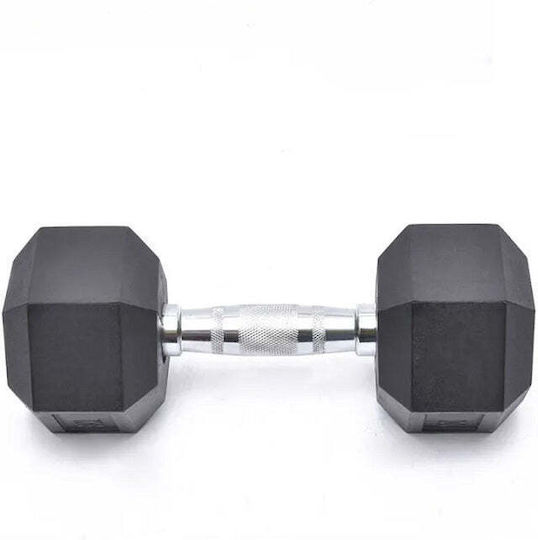 Dumbbell Hexagon Rubber 1 x 15kg