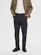 Trousers Chino in Slim Fit Gray