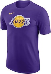 Nike NBA Los Angeles Lakers Essentials Tricou Violet Nike NBA Los Angeles Lakers Essentials Tricou Violet