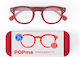 PopMe Roma Ochelari de citit +2.50 Cherry Red