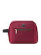 Necessaire in Burgundisch Farbe 28cm