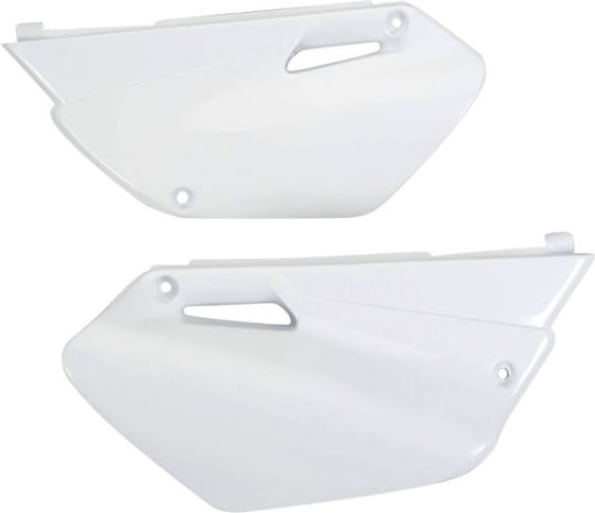 UFO Motorcycle Side Plastic for Yamaha YZ 85 White 1pcs