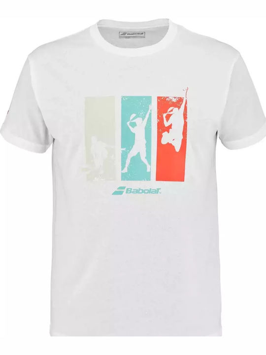 Babolat 6MS23441-1000 Herren Tennisbekleidung Weiß