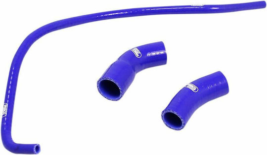 Samco Sport Set Coliere Silențioase Motor Motocicletă pentru Yamaha MT-10 Albastre