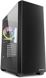 Sharkoon VS9 RGB Gaming Midi Tower Κουτί Υπολογ...