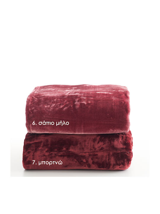 Charalambidis Textiles Κουβέρτα Βελουτέ Μονή 16...
