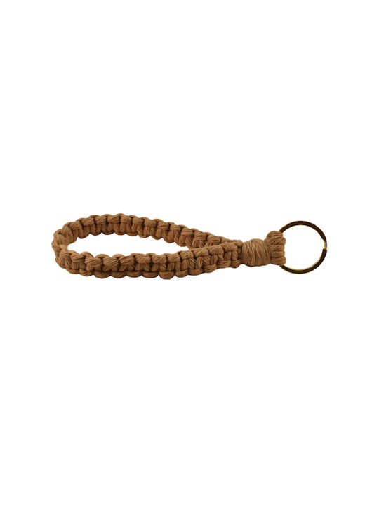 Philio Handmade Keychain Brown