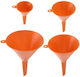 BigBuy S7901995 Funnel Set 4pcs