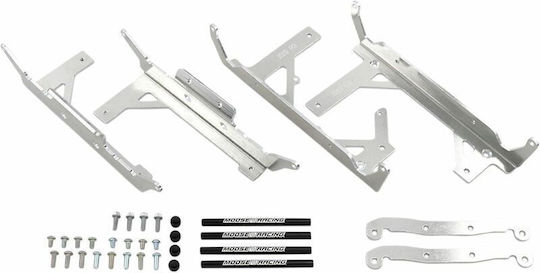 Moose Racing Motorcycle Radiator Protector Husqvarna FC 450 / FC 350 Silver