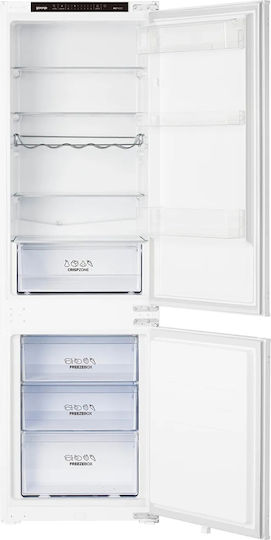 Gorenje Fridge-Freezer 246lt NoFrost H177.2xW54xD54cm White NRKI418EP1