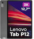 Lenovo P12 12.7" Таблет с WiFi (8ГБ/128ГБ) Буре...