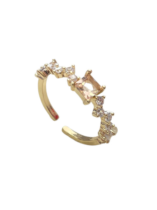 Intimonna Women's Ring Gold Plated