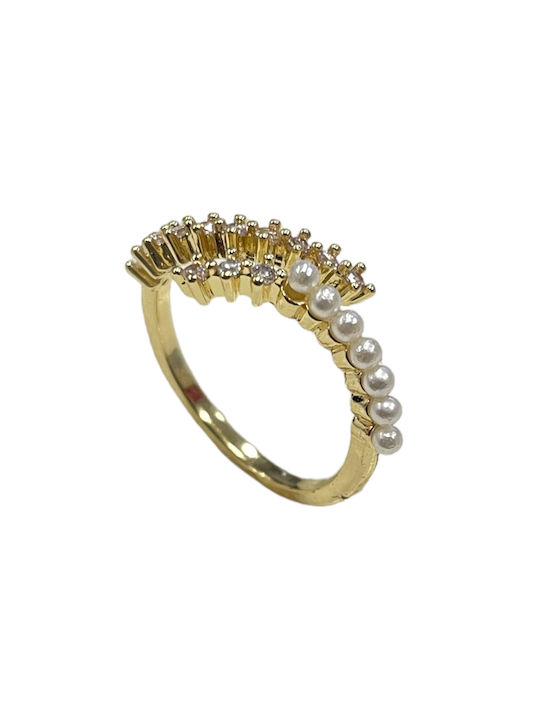 Intimonna Women's Gold Plated Ring