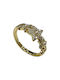 Intimonna Women's Ring Gold Plated