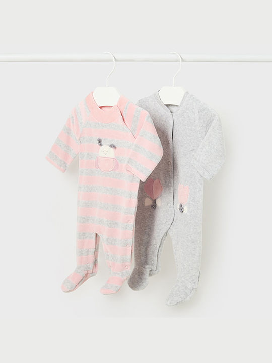 Mayoral Baby Bodysuit Set Long-Sleeved Multicolour