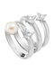 Morellato Damen Ring aus Stahl Vergoldet