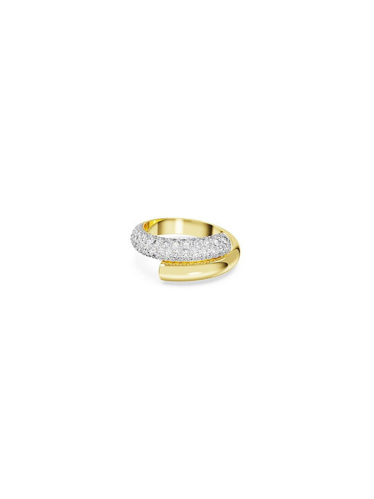 Swarovski Women's Gold Plated Ring with Stone