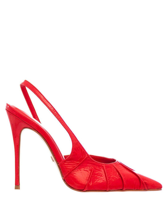 Carrano Leder Pumps Rot