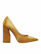 Pointed Toe Beige High Heels