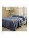 Hauz Sheet Sets Queen with Elastic 160x200+40cm. Limited Edition Linen Gray 4pcs