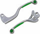 Moose Racing Bremshebel für Motorräder für Kawasaki KX Grün 1SGWF39