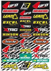 Blackbird Racing Stickers Set Multicolour