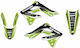 Blackbird Racing Aufkleber-Set Grün
