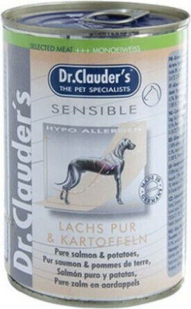 Dr.Clauder's Υγρή Τροφή Σκύλων σε Κονσέρβα με Σολομό 375gr