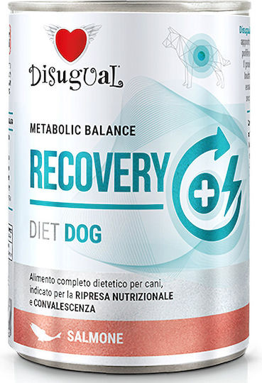 Disugual METABOLIC BALANCE RECOVERY Υγρή Τροφή Σκύλων σε Κονσέρβα Διαίτης με Σολομό Διαίτης 400gr