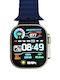 Andowl QU50 HD 42mm Smartwatch (Gri / albastru ...