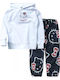 Kinder Sweatpants Set - Jogginganzug Weiß 2Stück