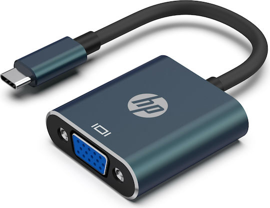 HP Μετατροπέας USB-C male σε VGA female 1τμχ DHC-CT201