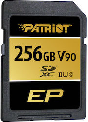 Patriot EP SDXC 256GB Klasse 10 U3 V90 UHS-II mit Adapter