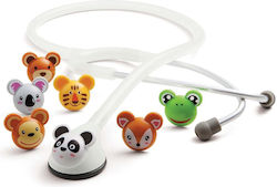 ADC Kids Double Head Stethoscope White