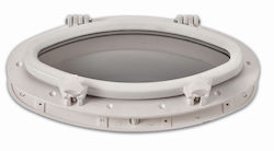 Eval Round Boat Deck Porthole White