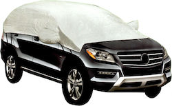 Guard Half Car Cover Mazda 2 315x122x60cm Waterproof Medium for SUV/JEEP Fastening with Straps