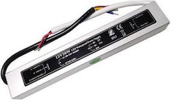 Τροφοδοτικό LED Στεγανό IP67 Ισχύος 30W με Τάση Εξόδου 12V Eurolamp