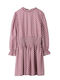 Rochie pentru Copii Mânecă lungă Burgundy