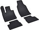 Rigum Set of Front and Rear Mats 4pcs for Mercedes-Benz GLC Black