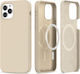 Tech-Protect Silicone Back Cover Beige (iPhone 12 / 12 Pro)