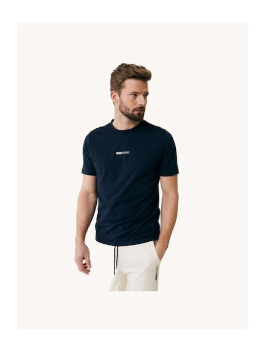 Mexx Herren T-Shirt Kurzarm Marineblau