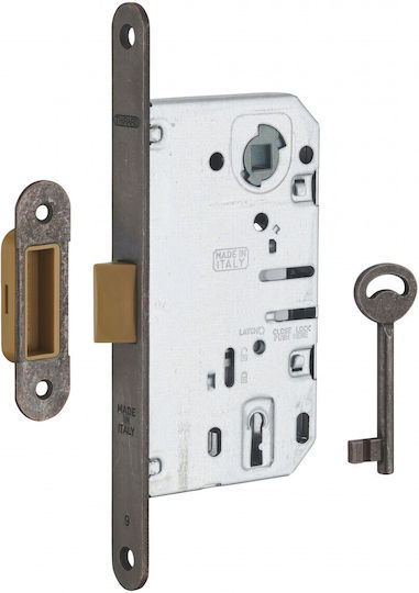 Thirard Recessed Lock Mesoportas with Center 50mm Gold Right