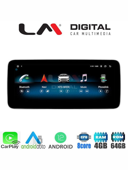 LM Digital Sistem Audio Auto pentru Mercedes-Benz Clasa B 2012> 2015 (Bluetooth/USB/WiFi/GPS/Apple-Carplay/Android-Auto)