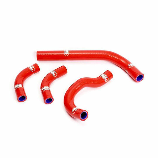 Samco Sport Motorradmotorhaube Silikonkette Für Honda CRF 250 Rote Farbe