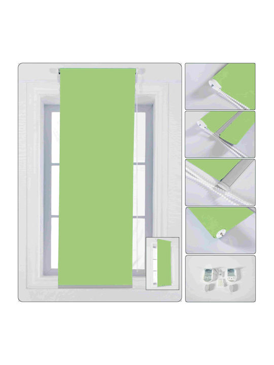 Tpster Roller Blind Partial Blackout Green Type "P"100xH180cm 23788
