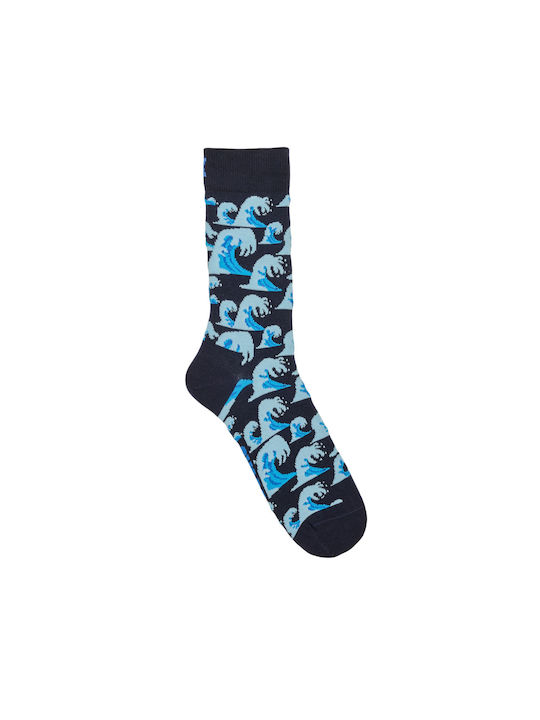 Happy Socks Damen Socken Blau 1Pack