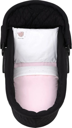 Kikka Boo Set Pentru Cradle DREAM BIG Roz 6buc piese