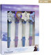 Cerda Frozen Στυλό Ballpoint 4τμχ